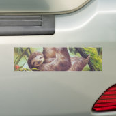 Vintage Sloth-Illustration Autoaufkleber (Auf Auto)
