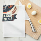 Vintage Sloth Sunset Retro Forest Animal Art 2 Geschirrtuch (Viertel Falte)