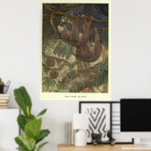 Vintage Slotmalerei (1919) Poster (Heimbüro)