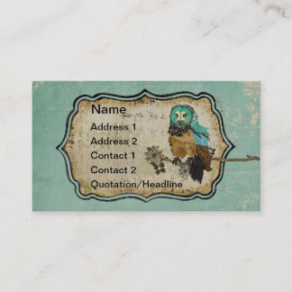 Vintage Smokey Visitenkarte