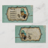 Vintage Smokey Visitenkarte (Vorne/Hinten)