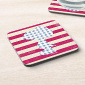 Vintage Snoopie Getränkeuntersetzer (Linke Seite)