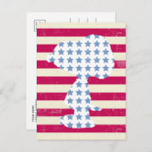 Vintage Snoopie Postkarte (Vorne/Hinten)