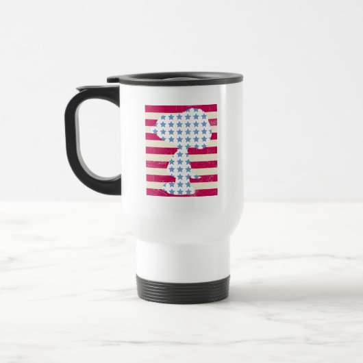 Vintage Snoopie Reisebecher (Links)
