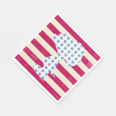 Vintage Snoopie Serviette (Ecke)