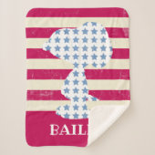 Vintage Snoopie Sherpadecke (Vorderseite)