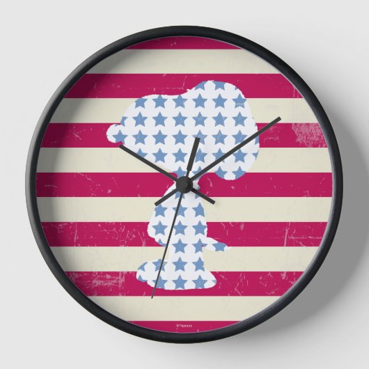 Vintage Snoopie Uhr (Vorderseite)