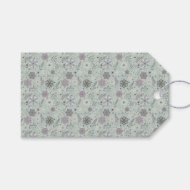 Vintage Snow Geschenkanhänger