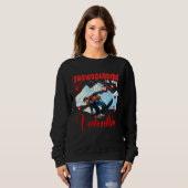 Vintage Snowboarding Is My Valentine Cute Costume  Sweatshirt (Vorne ganz)