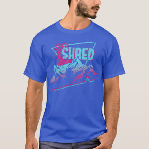 Vintage Snowboardkleidung 80er 90er Retro Snowboar T-Shirt