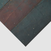 Vintage Snowflake & Star Striped Background | Dark Seidenpapier (Ausschnitt)