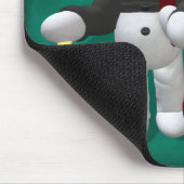 Vintage Snowmen: Lord u. Dame Cool Mousepad (Ecke)