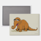 Vintage Snuffleupagus Magnet (Vorderseite/Rückseite)