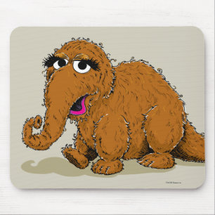 Vintage Snuffleupagus Mousepad