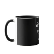 vintage SO!Trouble-Logo und Tagline auf Schwarz