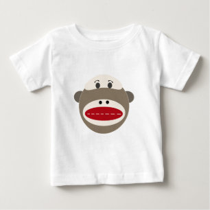 Vintage-Sockenäffchen von OOPSY Baby T-shirt