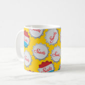 Vintage Soda Flasche Kaffeetasse (Vorderseite Links)