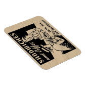 Vintage Soda Jerk Magnet (Rechte Seite)