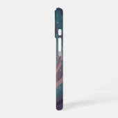 Vintage Soft-Style-Nebel iPhone 16 Hülle (Linke Seite)