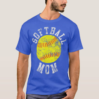 Vintage Softball-Mama T-Shirt