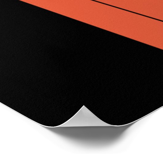 Vintage Softball Poster (Ecke)