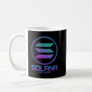 vintage solana SOL Crypto Coin HODL Kaffeetasse