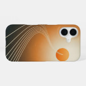 Vintage-Solar-Trajektorie iPhone 16 Hülle (Rückseite (Horizontal))