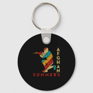 Vintage Soldat afghanische Sommer unterstützt Arme Schlüsselanhänger