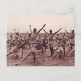 Vintage Soldaten Postkarte