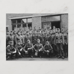 Vintage Soldaten Postkarte