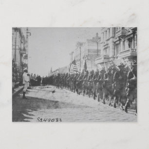 Vintage Soldaten Postkarte