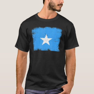 Vintage Somalia-Flagge Somalischer Unabhängigkeits T-Shirt