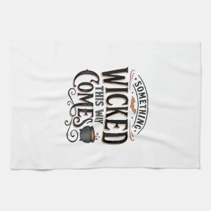 Vintage-Something-Wicked-Halloween-Shirt-Design_1 Geschirrtuch
