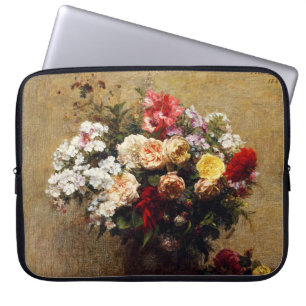 Vintage Sommer-Blume von Henri Fantin-Latour Laptopschutzhülle