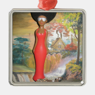 vintage Sommer Red.png Ornament Aus Metall