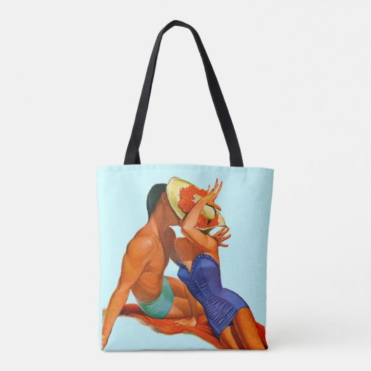 Vintage Sommerliebhaber Tasche (Rückseite)
