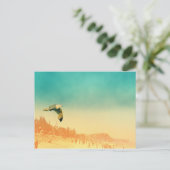 Vintage Sommerpostkarte Postkarte (Stehend Vorderseite)