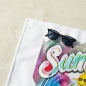 Vintage Sommerreflektion Strandtuch (Beispiel)