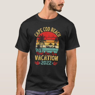Vintage Sommerurlaub 2022 Massachusetts Cape Co T-Shirt