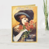 Vintage Songabdeckung Karte (Vorderseite)