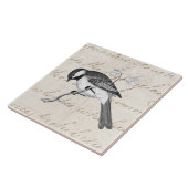 Vintage-Songbird-Illustration - Vögel Text aus dem Fliese (Seite)