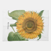 Vintage Sonnenblume Blume von Basilius Besler Geschirrtuch (Horizontal)