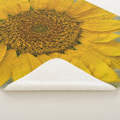 Vintage Sonnenblume Sherpa Decke Sherpadecke (3/4)