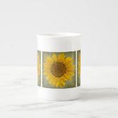 Vintage Sonnenblume Tasse (Vorderseite)