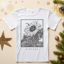 Vintage Sonnenblume
