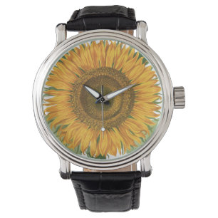 Vintage-Sonnenblume von Basilius Besler Armbanduhr