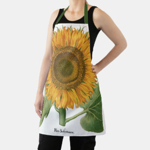 Vintage-Sonnenblume von Basilius Besler Schürze