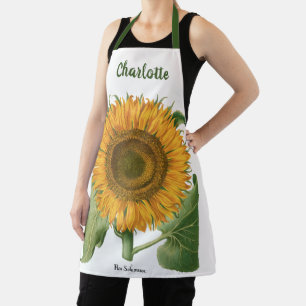 Vintage-Sonnenblume von Basilius Besler Schürze