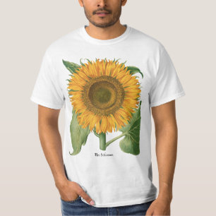 Vintage-Sonnenblume von Basilius Besler T-Shirt