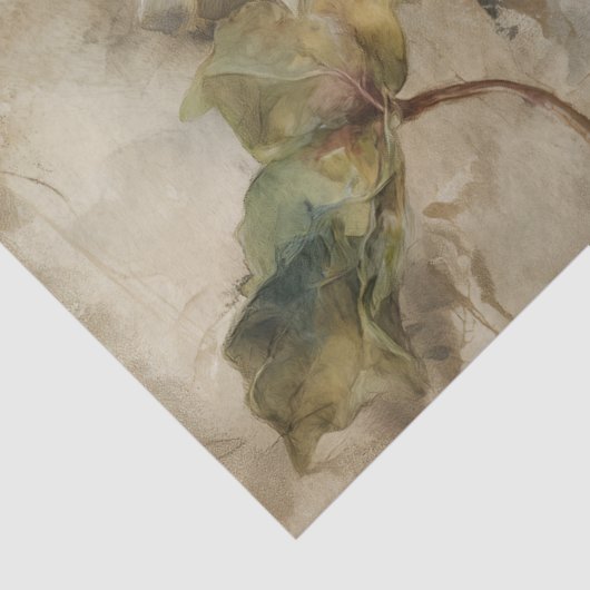 VINTAGE SONNENBLUMENDEKOUPAGE SEIDENPAPIER (Ausschnitt)